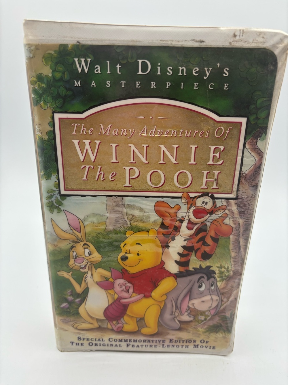 Walt Disney's The Many Adventures of Winnie the Pooh VHS Clamshell Case